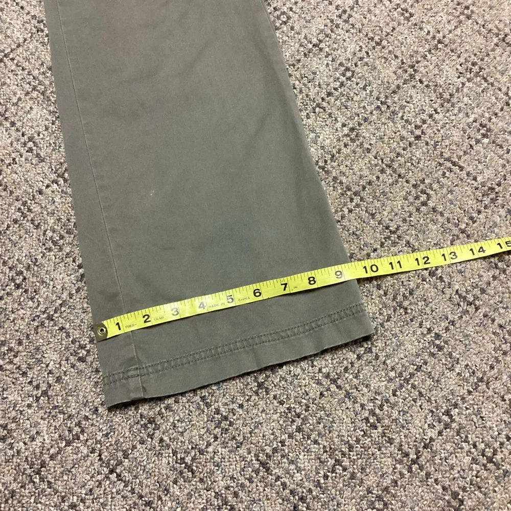 Dockers Favorite Fit Olive Army Green Twill Chino Pants * Size 4 - Picture 9 of 16